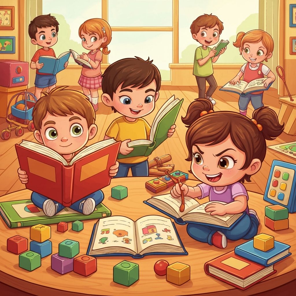 Children learning